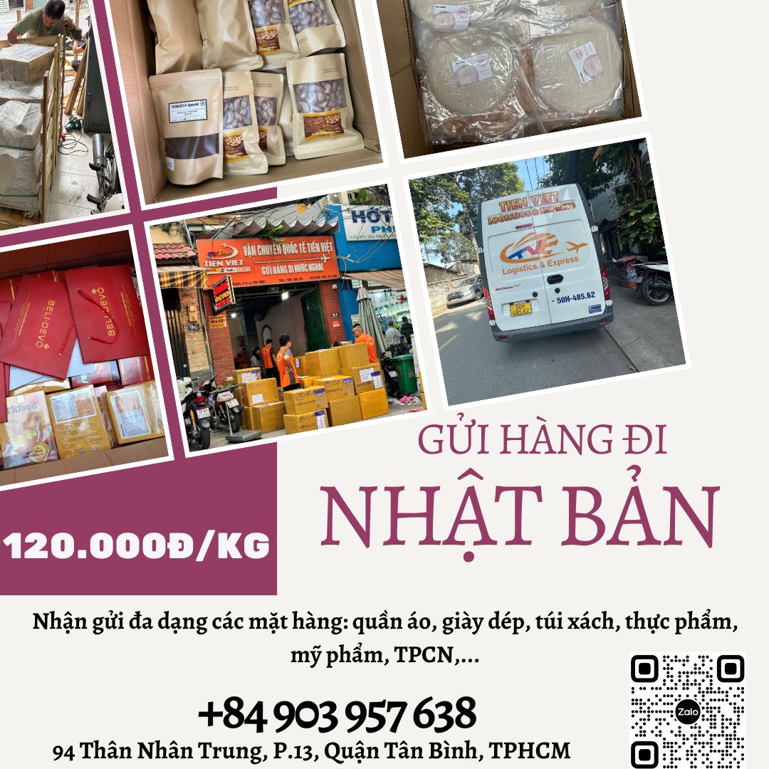 Gửi hàng đi Nhật Bản  - Tiến Việt Express